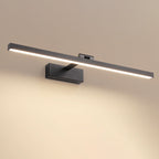 Modern Minimalist Long Iron Aluminum PC LED Vanity Light Wall Sconce Lamp For Bathroom