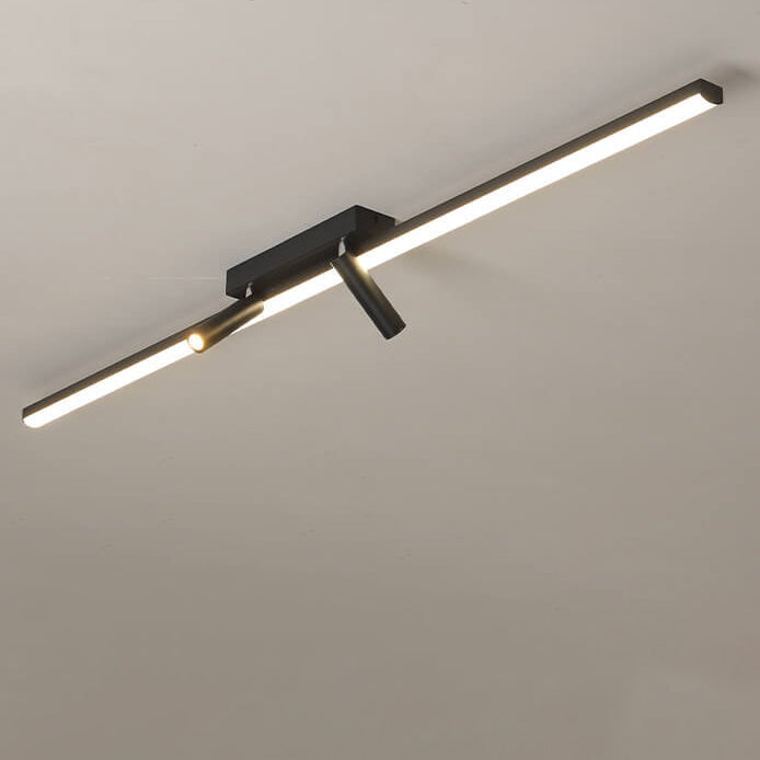 Modern Minimalist Long Strip LED Spotlight Flush Mount Ceiling Light Lumendat