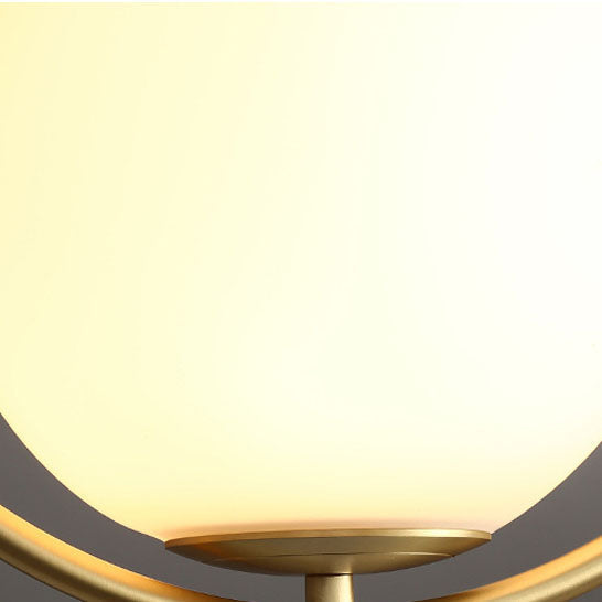 Modern Light Luxury Minimalist Oval Glass Orb 1/2-light Pendant Light BulbSquare