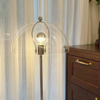 Creative Retro Acrylic Mushroom Design 1-Light Standing Floor Lamp Lumendat