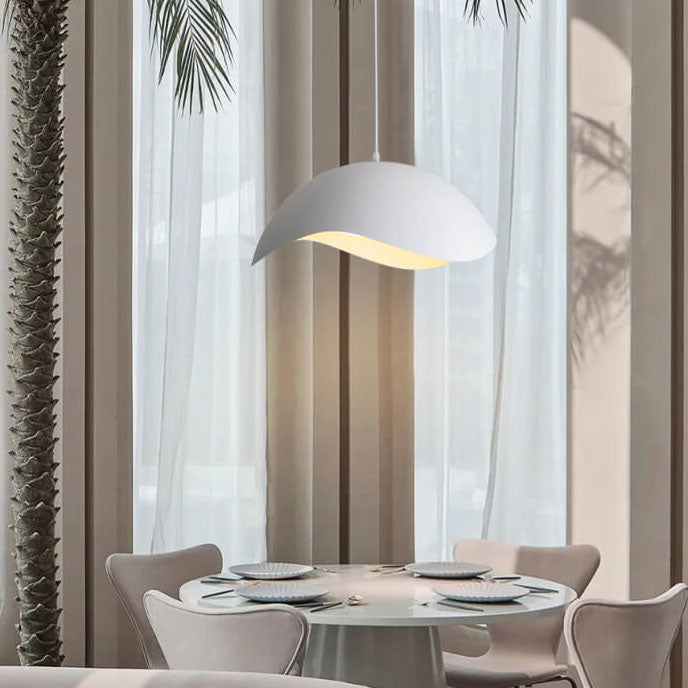 Nordic Minimalist Dome Wave Design LED Pendant Light BulbSquare