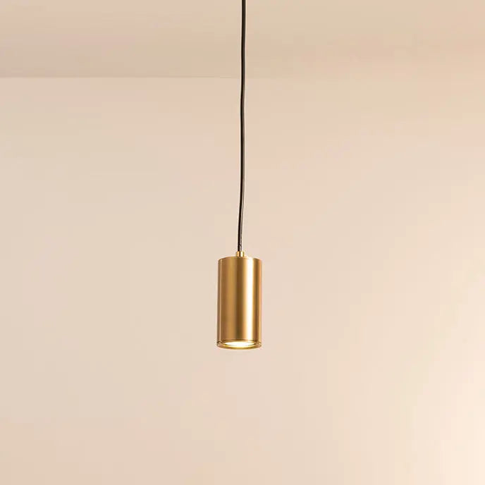 Nordic Minimalist Column Iron Mini 1-light Pendant Light Lumendat