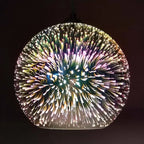 Modern Creative 3d Colorful Fireworks Glass Dome 2/3 Light Island Light Chandelier Lumendat