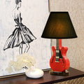 Lumendat Cartoon Creative Fabric Shade Guitar 1-Light Table Lamp Lumendat