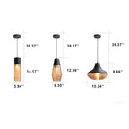 Modern Ribbed Glass 1 -light Pendant Light Lumendat