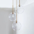 Nordic Gradient Glass 1-light Globe Pendant Light Lumendat