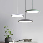 Nordic Macaron Flying Saucer Metal LED Pendant Light Lumendat
