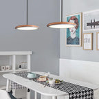 Nordic Macaron Flying Saucer Metal LED Pendant Light Lumendat