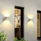 Outdoor Minimalist Square Cube Aluminum Waterproof LED Wall Sconce Lamp Lumendat