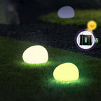 Solar Waterproof PE Spherical LED Outdoor Decorative Lawn Light Lumendat