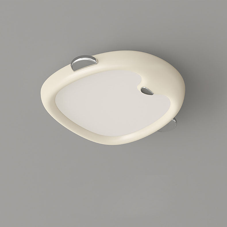 Lumendat Contemporary Nordic Kids Iron Resin Acrylic Penguin LED Flush Mount Ceiling Light For Bedroom Lumendat
