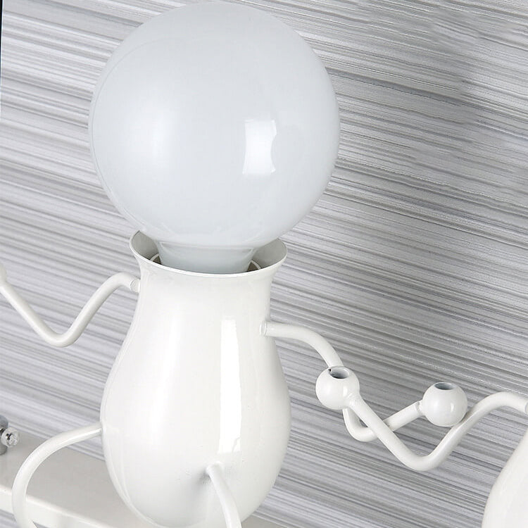Lumendat Contemporary Creative Iron Children's Ball 2-Light Wall Sconce Lamp For Bedroom Lumendat