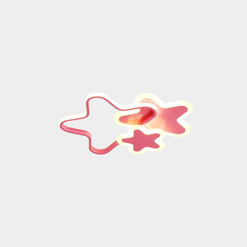 Lumendat Nordic Cartoon Star Shape LED Flush Mount Ceiling Light Lumendat