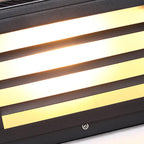 Modern Minimalist Waterproof Solar Square Aluminum PC LED Post Landscape Lighting for Garden Lumendat