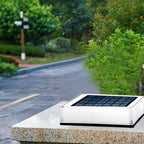 Modern Solar Flat Square Fence Post Waterproof Landscape Light Lumendat