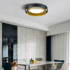 Nordic Minimalist Post-modern Creative Flush Mount Ceiling Lamp BulbSquare