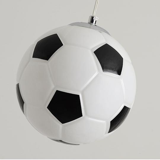 Modern Minimalist Creative Football 1-light Pendant Light BulbSquare