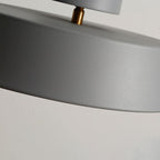 Nordic Minimalist Round Pot Iron LED Flush Mount Ceiling Light BulbSquare