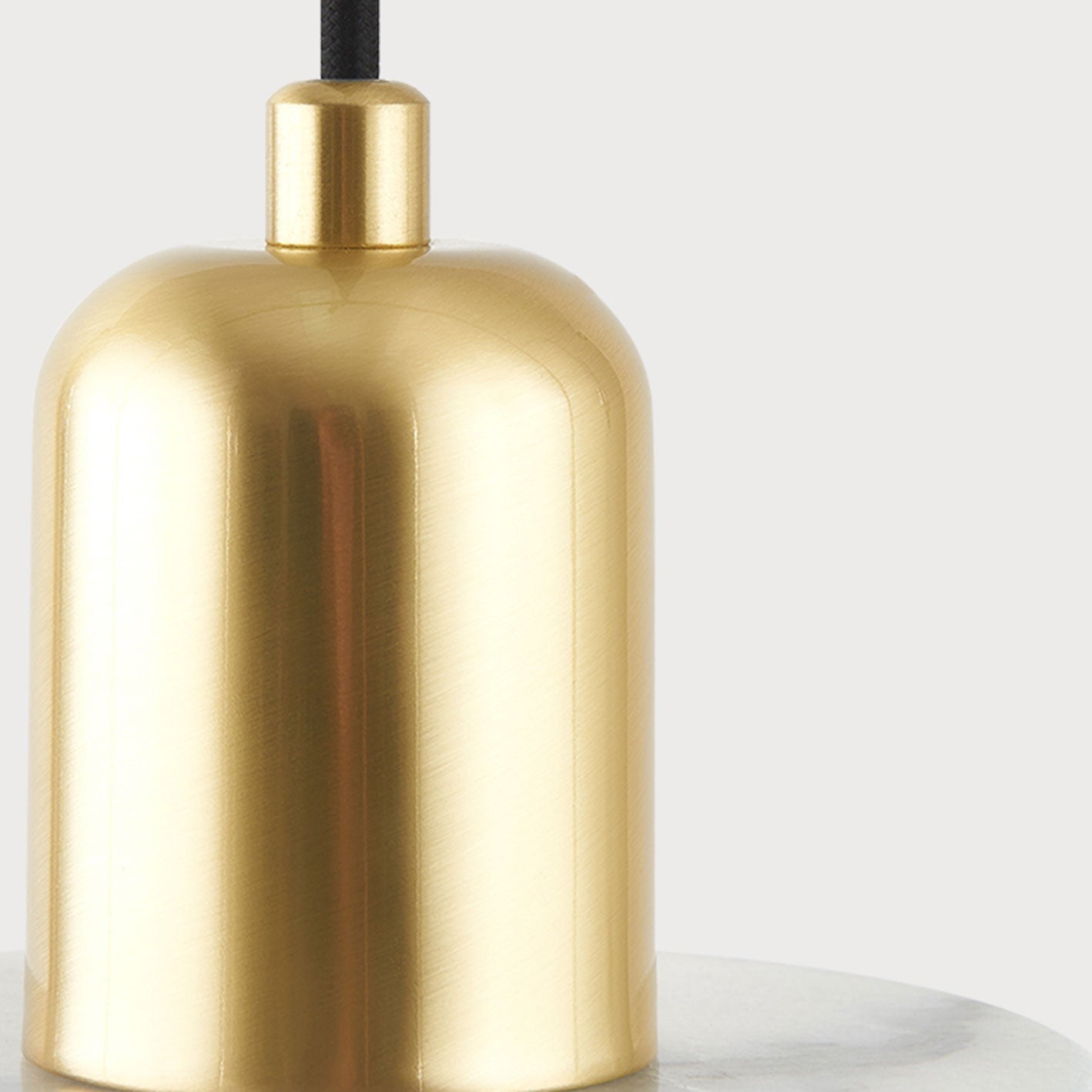 Modern Light Luxury Marble Metal 1-light Pendant Light