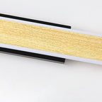 Scandinavian Modern Minimalist Wood LED Vanity Light Wall Sconce Lamp Lumendat