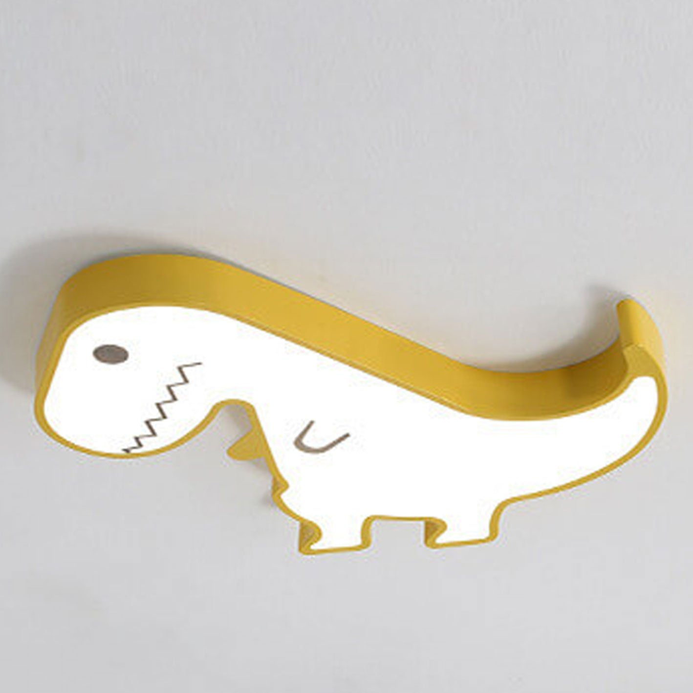 Lumendat Cartoon Creative Metal Dinosaur LED Flush Mount Ceiling Light Lumendat