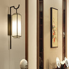 Modern Light Luxury Vintage Iron Cloth 1-Light Wall Sconce Lamp Lumendat