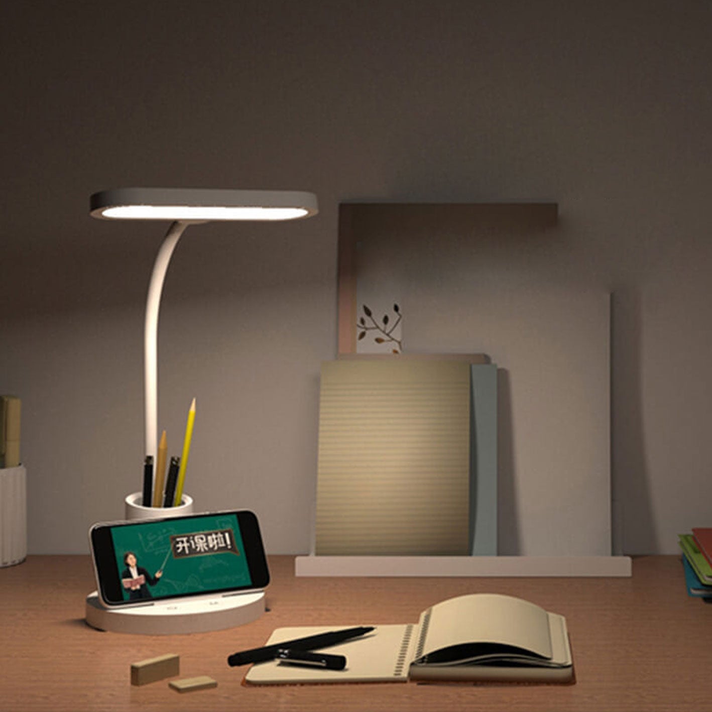 Lumendat Modern Minimalist Blue Light Eye Protection Touch Dimming Table Lamp Lumendat