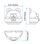 Lumendat Cartoon ABS Creative Bear LED Night Light Wall Sconce Lamp Lumendat