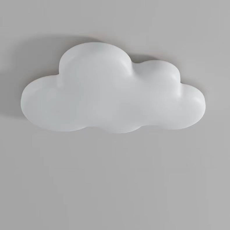 Lumendat Contemporary Creative Kids Cloud PE LED Flush Mount Ceiling Light For Bedroom Lumendat