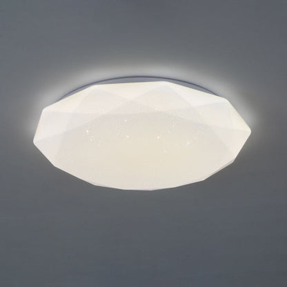 Modern Simplicity Full Sky Star Diamond Shape LED Flush Mount Ceiling Light for Living Room