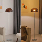 Nordic Vintage Acrylic Clear Dome LED Standing Floor Lamp Lumendat