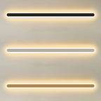 Modern Minimalist Long Bar Iron Acrylic LED Wall Sconce Lamp