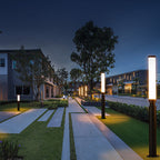 Modern Acrylic Waterproof Creative Lipstick Design LED Outdoor Lawn Floor Lamp Lumendat
