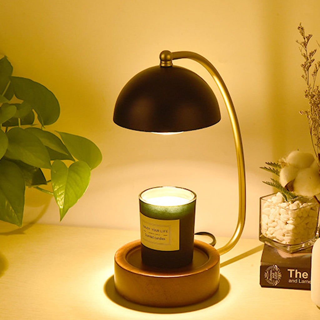 Japanese Creative Timing Dimming 1-Light Melting Wax Table Lamp Lumendat