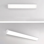 Contemporary Industrial Rectangular Aluminum PC Waterproof LED Wall Sconce Lamp For Outdoor Patio
