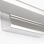 Modern Minimalist Rectangular Column Stainless Steel Anti-Fog Vanity Light LED Wall Sconce Lamp For Bathroom & Living Room