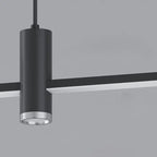 Modern Minimalist Geometric Line Combination LED Island Light Chandelier for Dining Room Lumendat