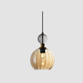 Danish Creative Stripes Glass Round 1/3 Light Chandelier Lumendat