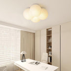 Lumendat Modern Minimalist Flower Bubble LED Kids Flush Mount Ceiling Light Lumendat