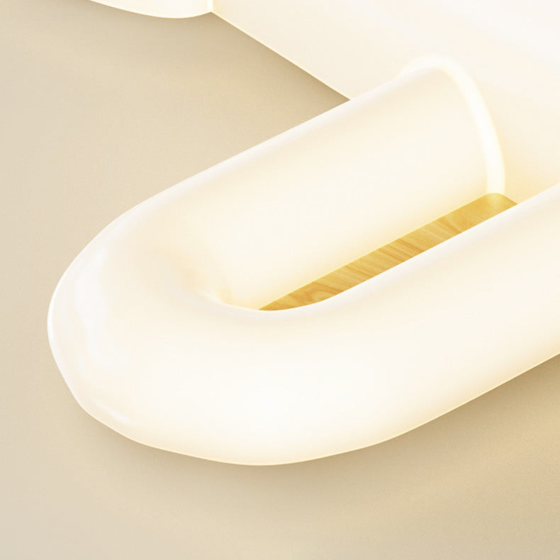 Lumendat Modern Simplicity Kids Iron PE Plane LED Flush Mount Ceiling Light For Bedroom Lumendat
