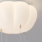 Lumendat Modern Simplicity Kids PE Iron Pumpkin Hot Air Balloon Bear LED Flush Mount Ceiling Light For Bedroom Lumendat