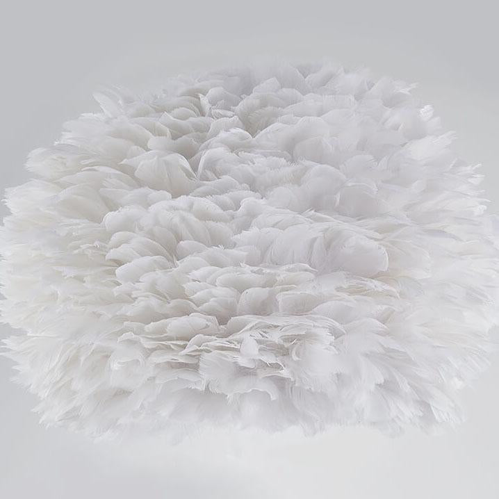 Modern Feather 1-Light Ball-Shaped Table Lamps Lumendat