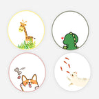 Lumendat Cartoon Creative Colorful Round Children LED Flush Mount Ceiling Light Lumendat