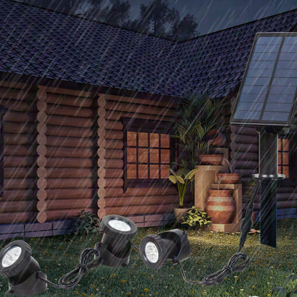 Solar Waterproof RGB Lawn Decoration LED Spotlight Landscape Light Lumendat