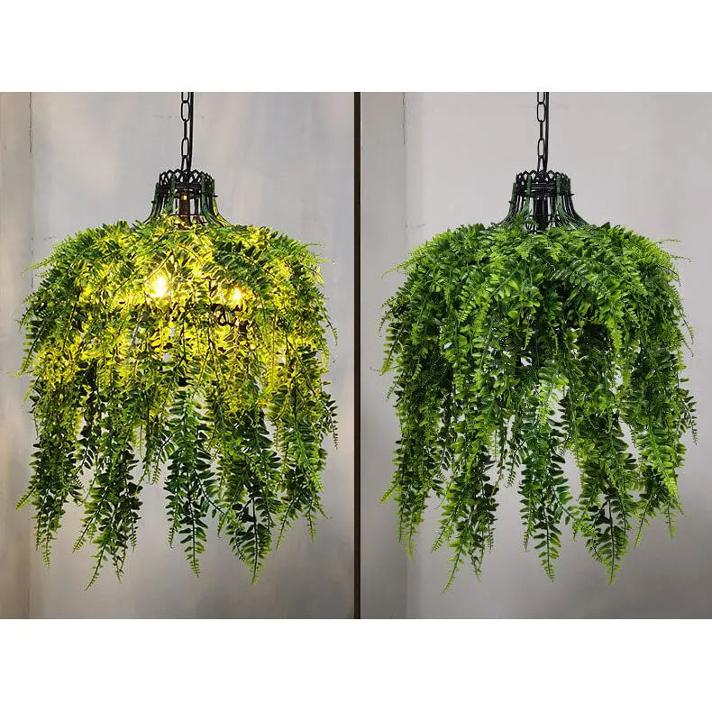 Creative Plant Vine 3-light Chandelier – Botanical Lobelia & Willow Designs Lumendat