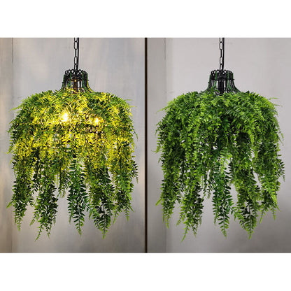 Creative Plant Vine 3-light Chandelier – Botanical Lobelia & Willow Designs
