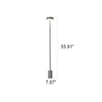 Nordic Minimalist Column LED Standing Floor Lamp Lumendat