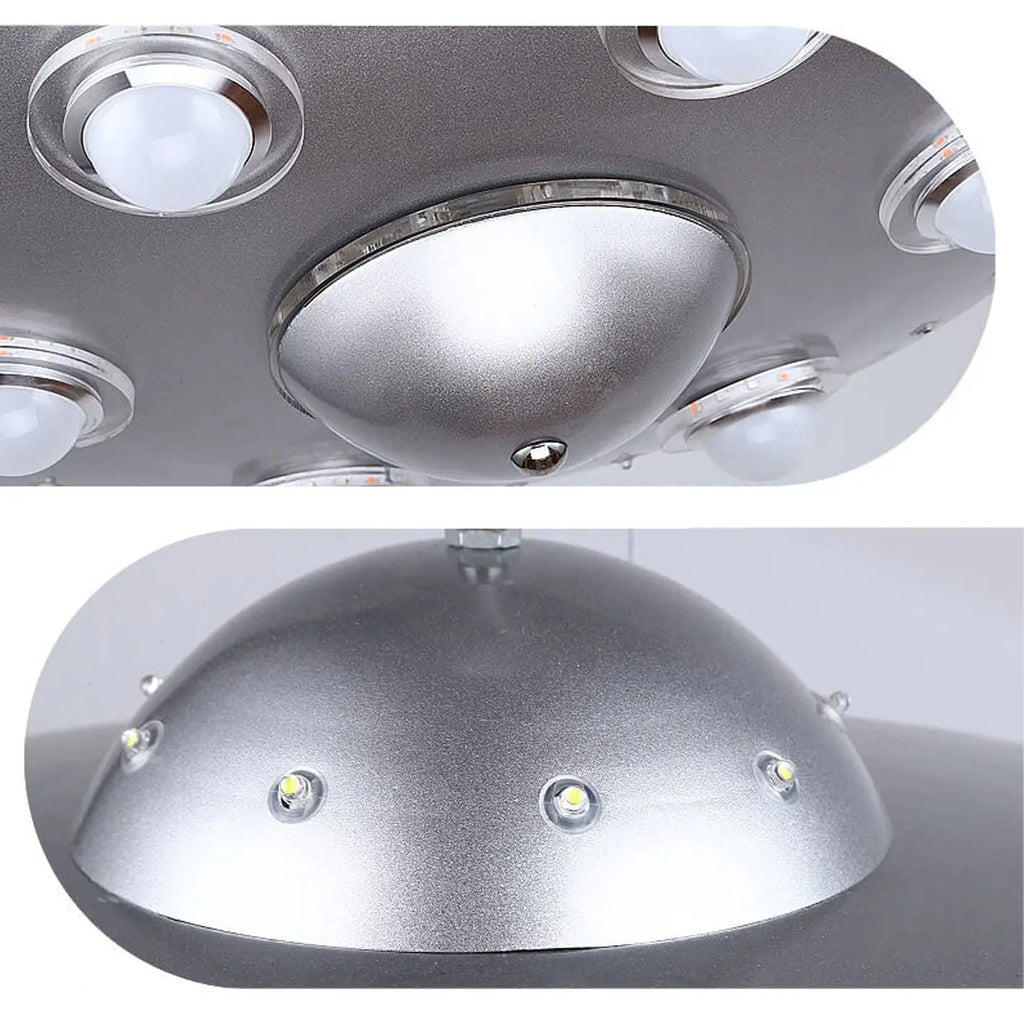 Creative Cartoon Ufo Flying Saucer LED Kids Chandelier Lumendat