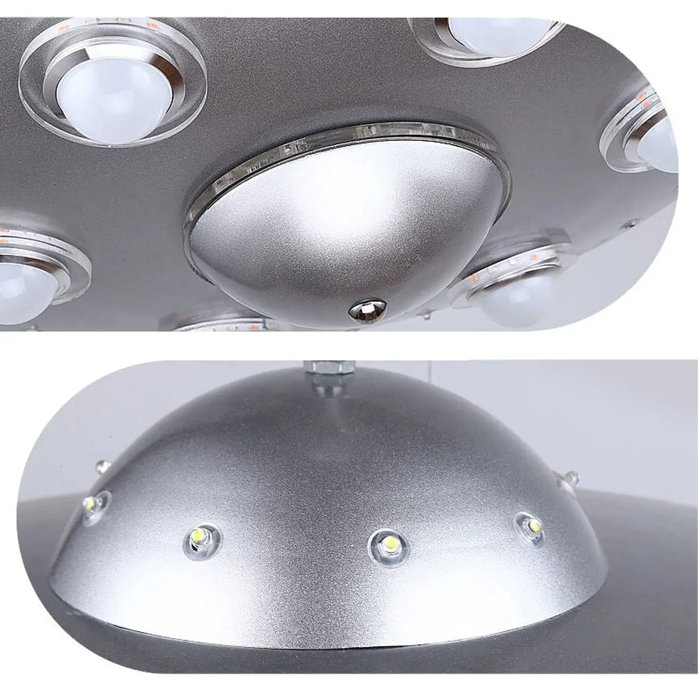 Creative Cartoon Ufo Flying Saucer LED Kids Chandelier Lumendat