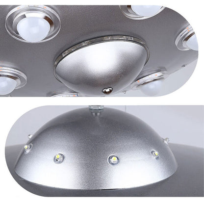 Creative Cartoon Ufo Flying Saucer LED Kids Chandelier